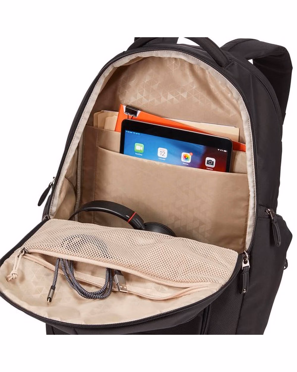 Custom Case Logic Notion 17.3" Laptop Backpack, Black