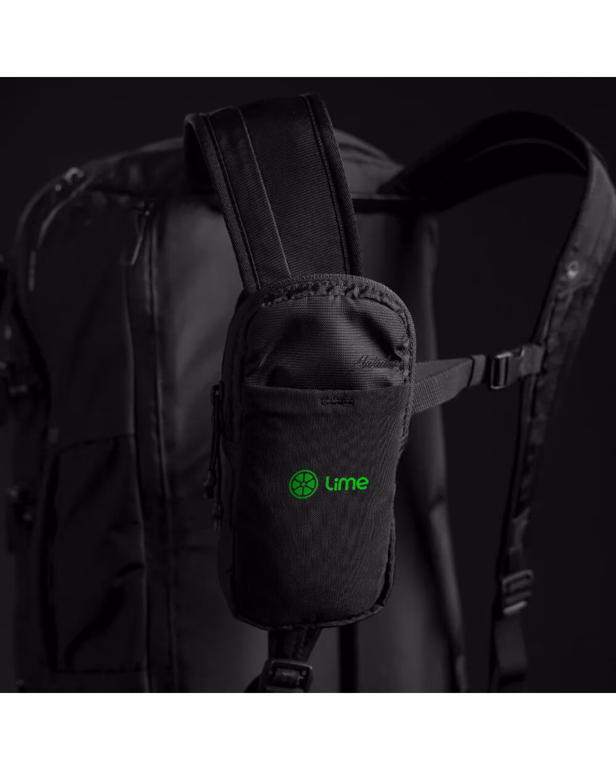 Custom Matador Speed Stash Easy Access Strap Bag, Black