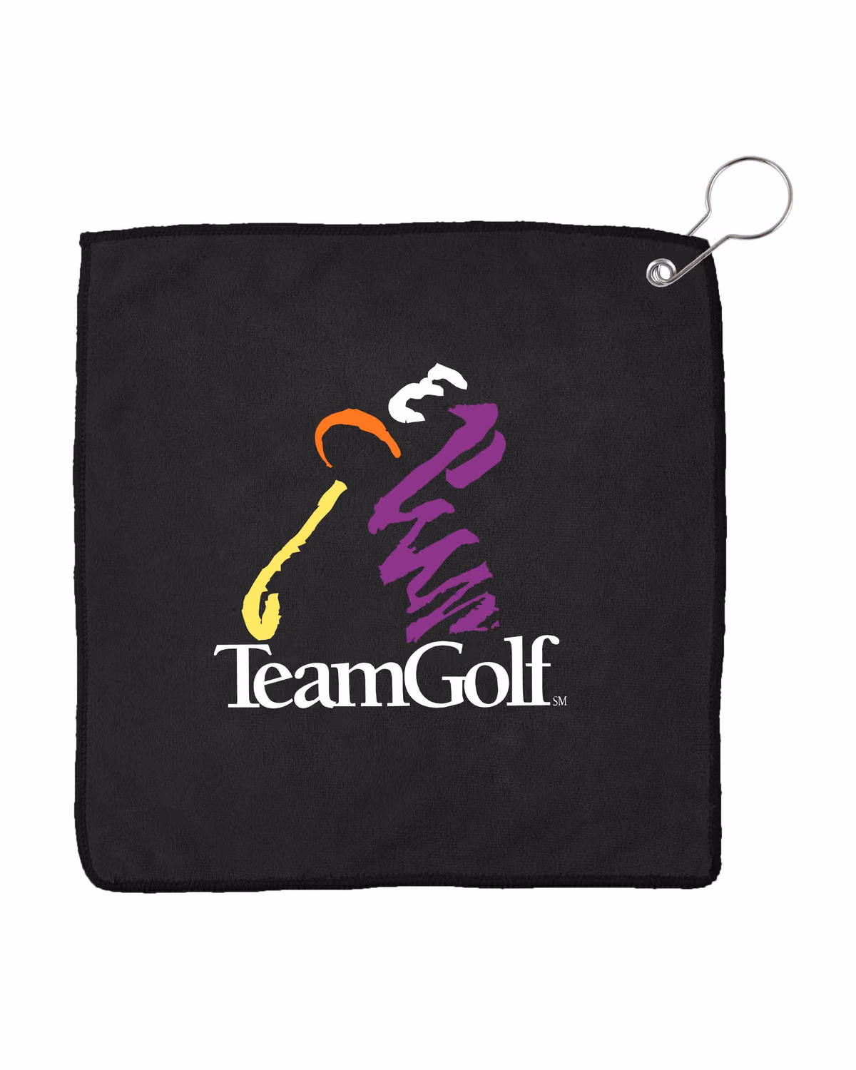 Custom Golf Towel - Black