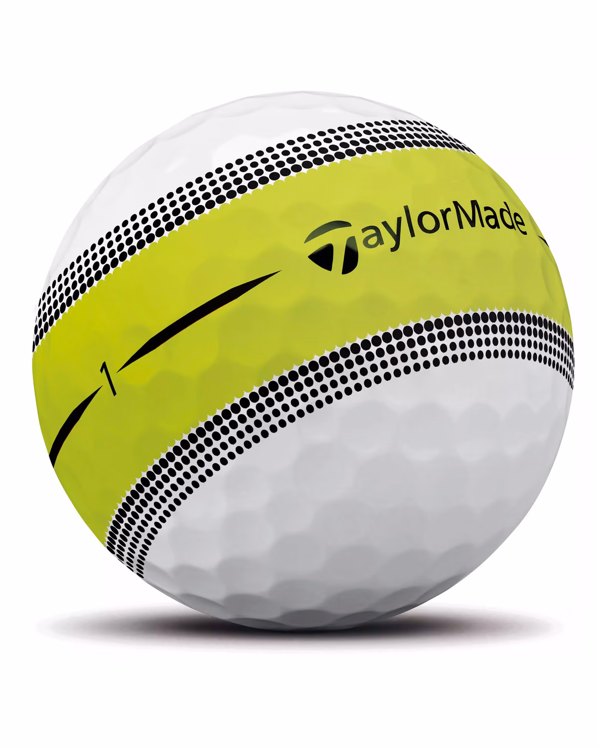 Custom TaylorMade Tour Response Stripe Lime Golf Balls (1 Dozen)