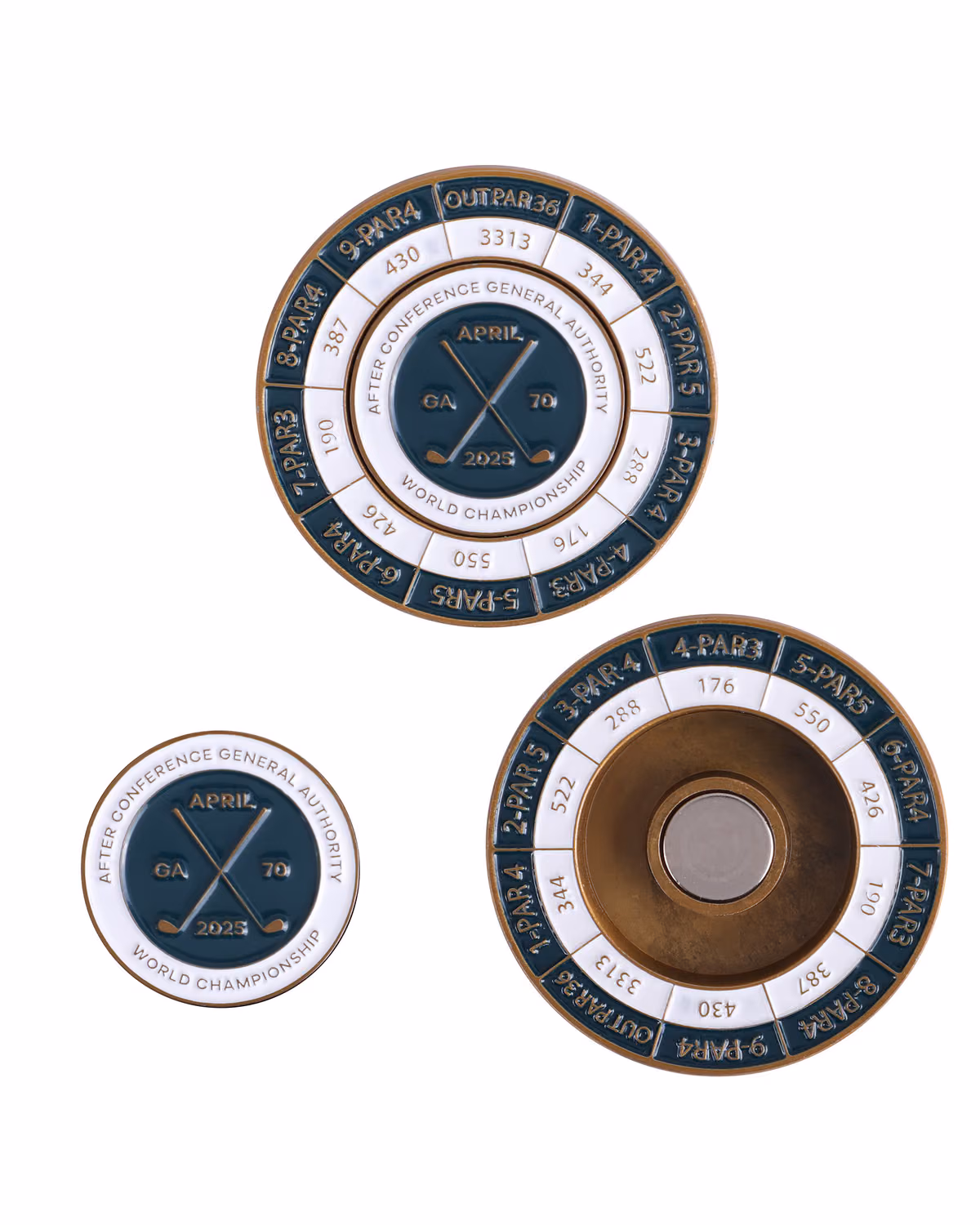 Custom Magnetic Golf Ball Marker Coin