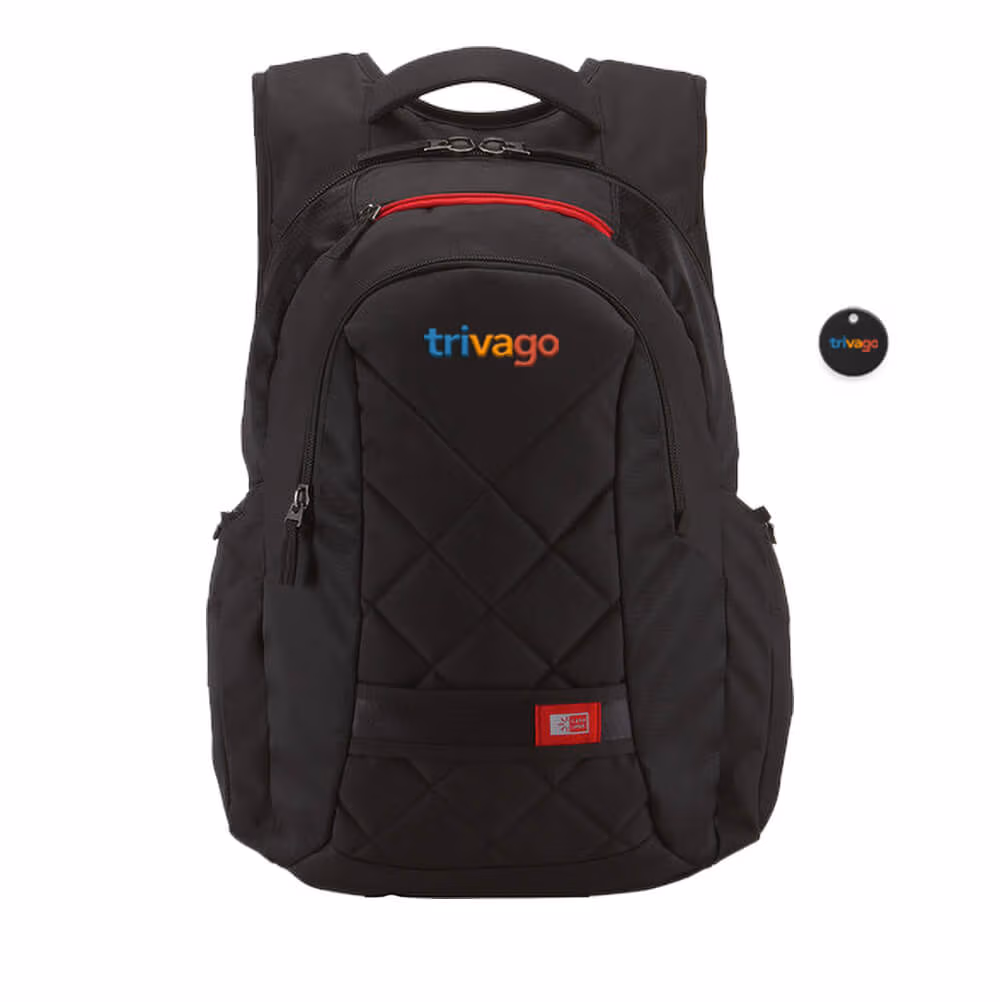 Custom Tracker Case Logic Backpack w/Chipolo Set