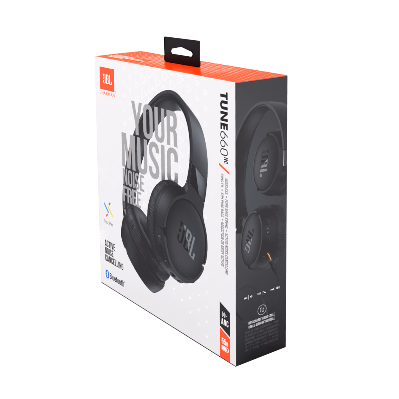 Custom JBL Tune 660NC Wireless On-Ear Active Noise-Cancelling Headphones - view 5
