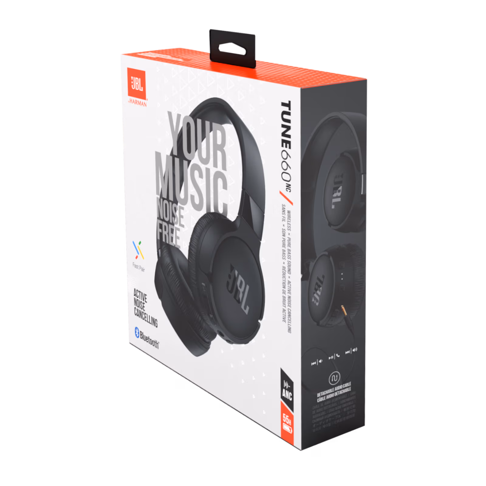 Custom JBL Tune 660NC Wireless On-Ear Active Noise-Cancelling Headphones - view 6