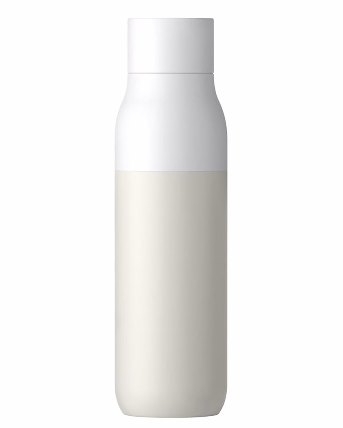 Custom LARQ Bottle PureVis™ — Granite White 17 oz back