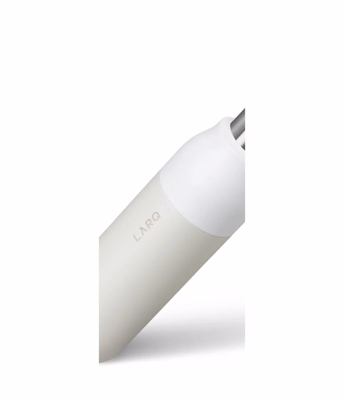 Custom LARQ Bottle PureVis Granite White - 17 oz vs 25 oz size comparison