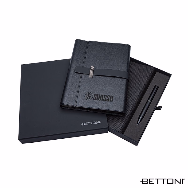 Custom Bettoni Sorrento Journal & Pen Giftset