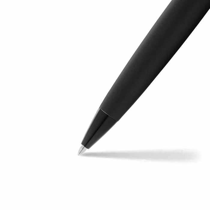 Custom Sheaffer 300 Matte Black Ballpoint with Black Trim