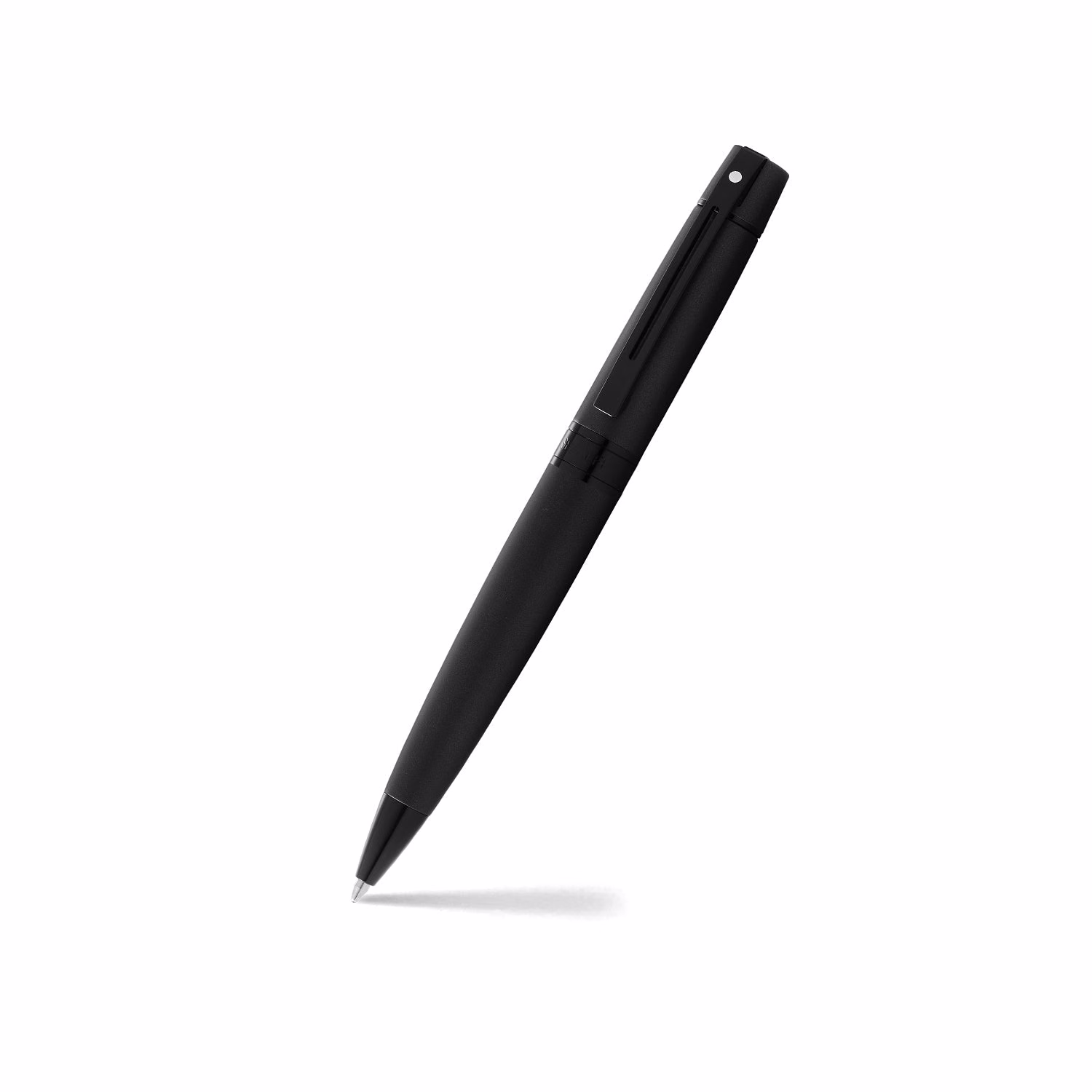Custom Sheaffer 300 Matte Black Ballpoint with Black Trim