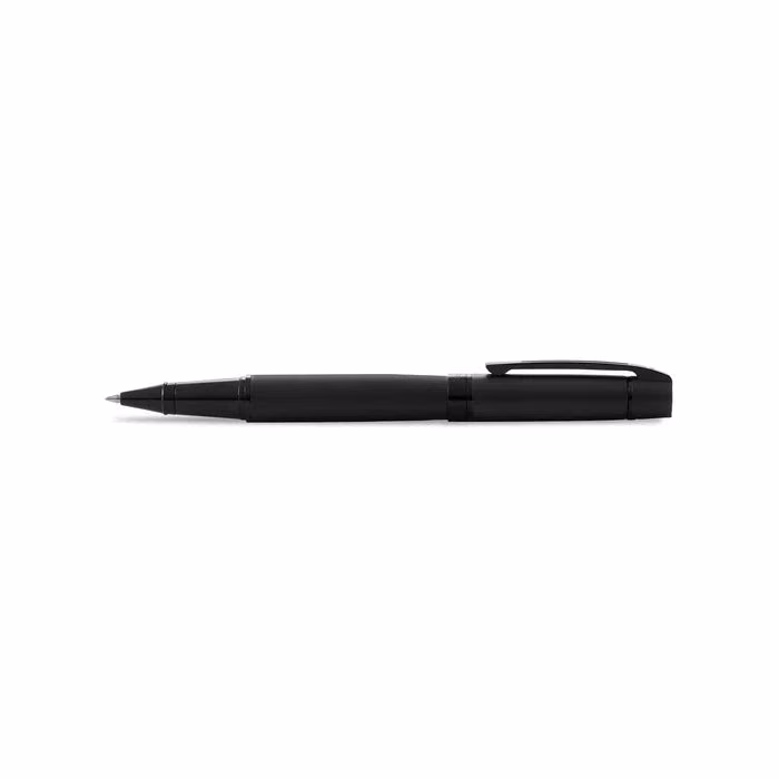 Custom Sheaffer 300 Matte Black Rollerball with Black Trim