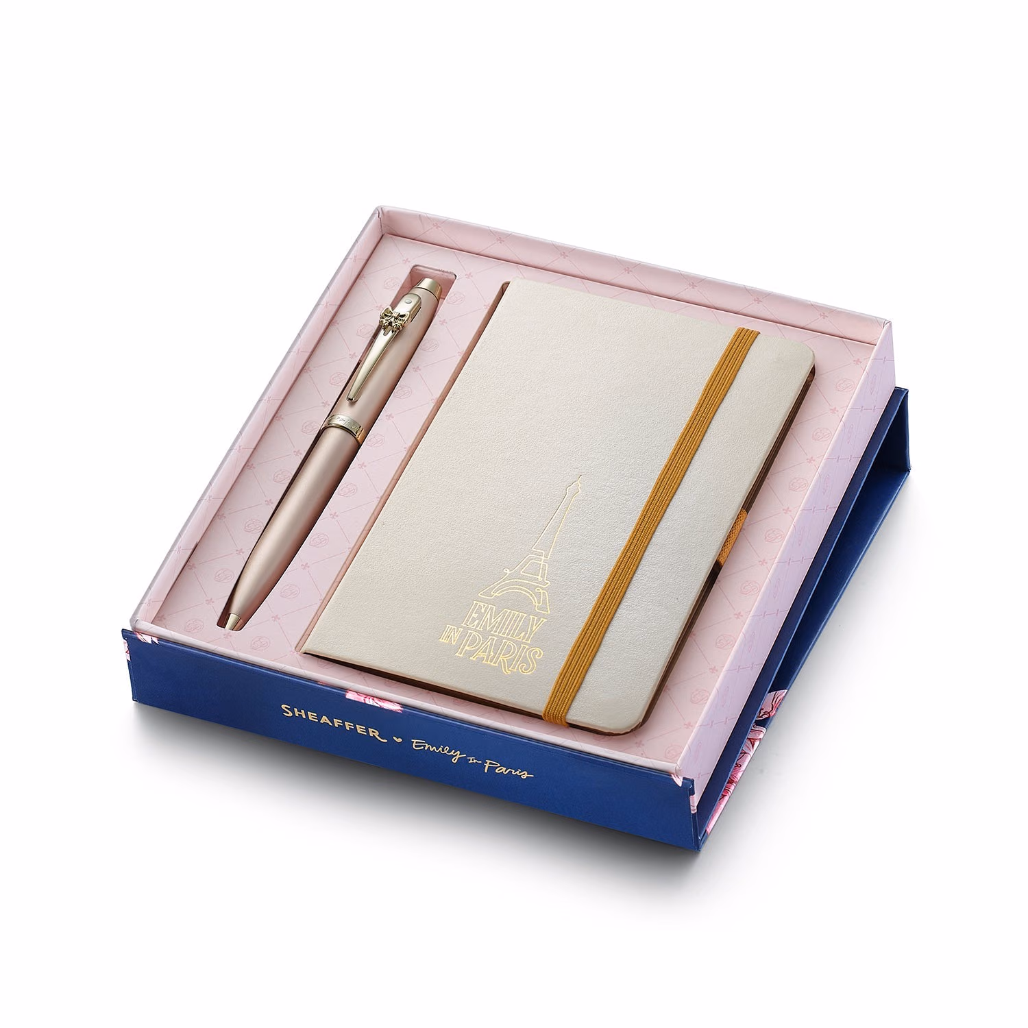 Custom Sheaffer Gift Set Lacquer finish with Champagne Gold PVD trims Ballpoint