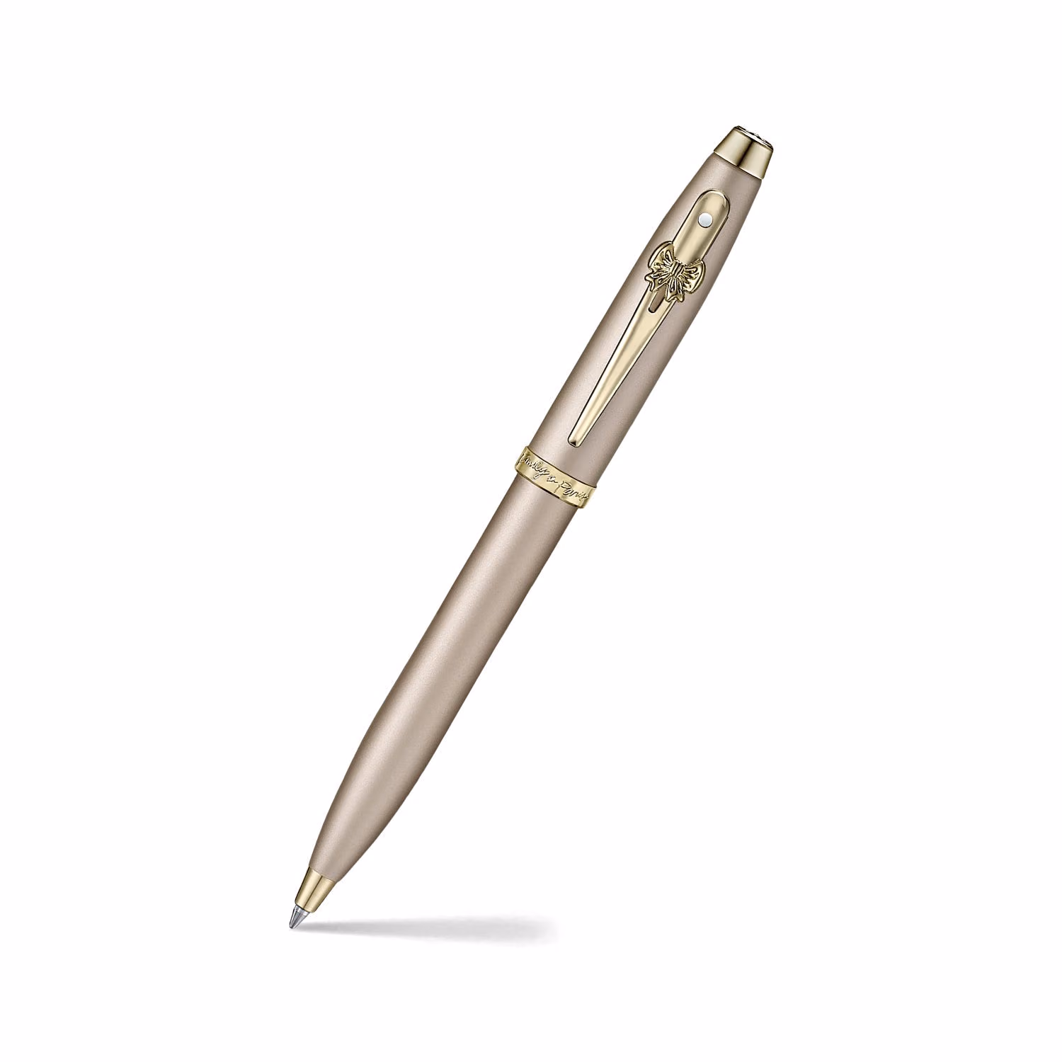Custom Sheaffer Gift Set Lacquer finish with Champagne Gold PVD trims Ballpoint