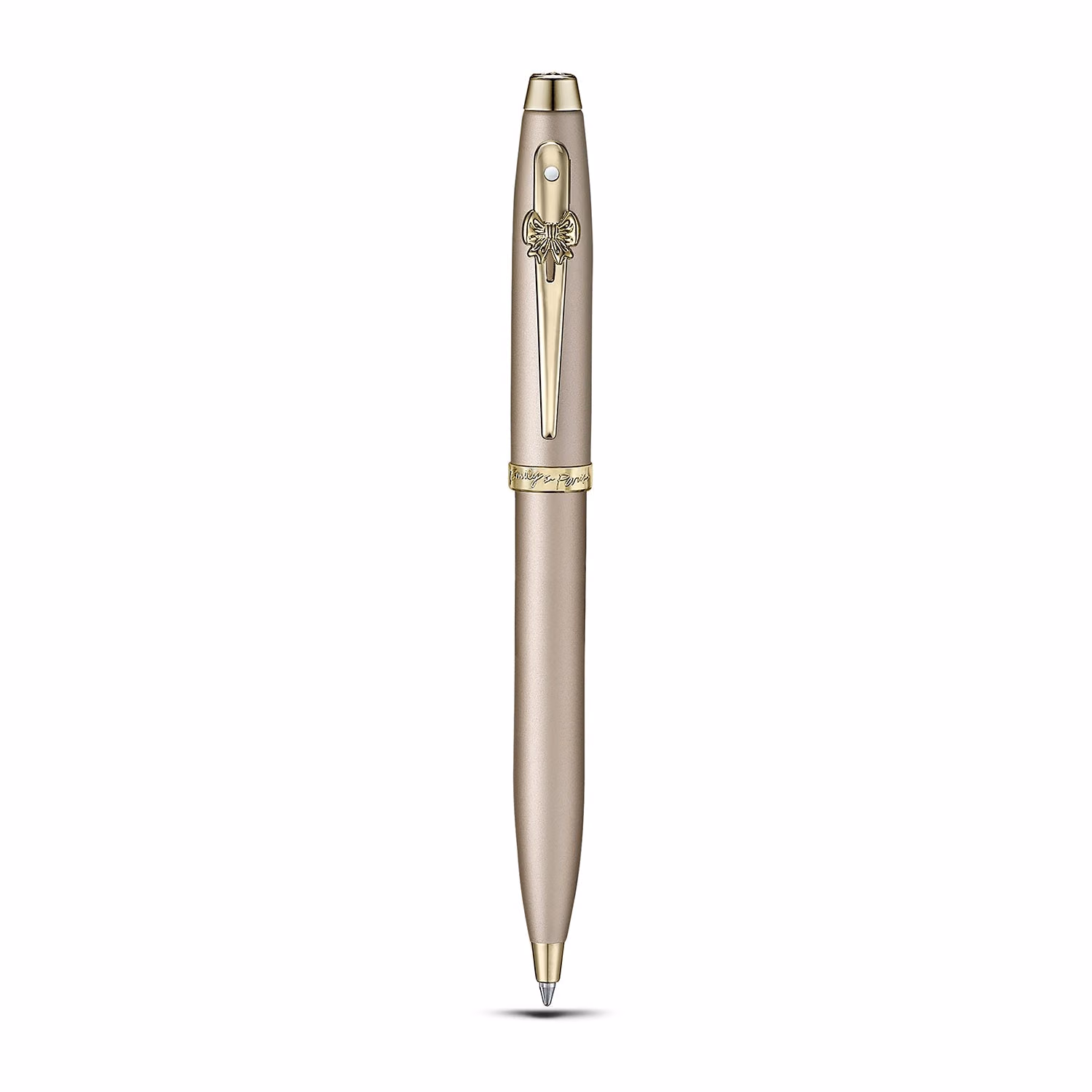 Custom Sheaffer Gift Set Lacquer finish with Champagne Gold PVD trims Ballpoint