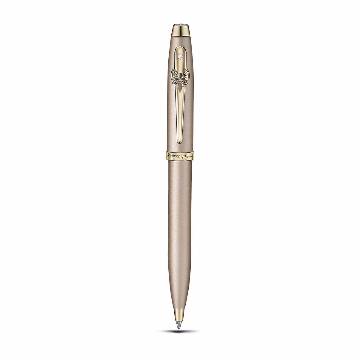 Custom Sheaffer Gift Set Lacquer finish with Champagne Gold PVD trims Ballpoint