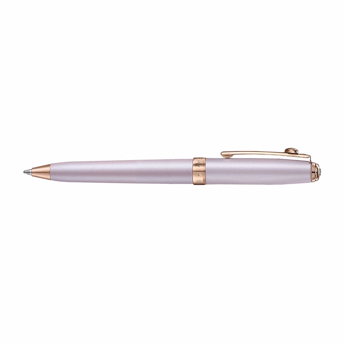 Custom Sheaffer Gift Set Lacquer finish with Rose Gold PVD trims Ballpoint, front view