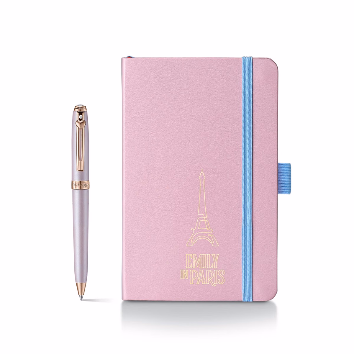 Custom Sheaffer Gift Set Lacquer finish with Rose Gold PVD trims Ballpoint