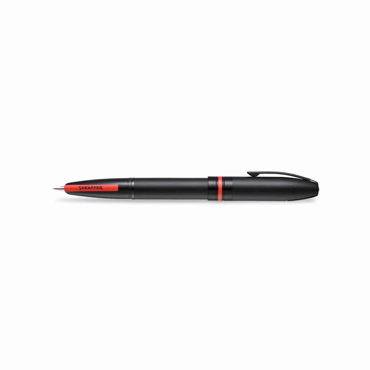 Custom Sheaffer ICON 9108 Matte Black Fountain Pen With Gloss Black Trim - Medium