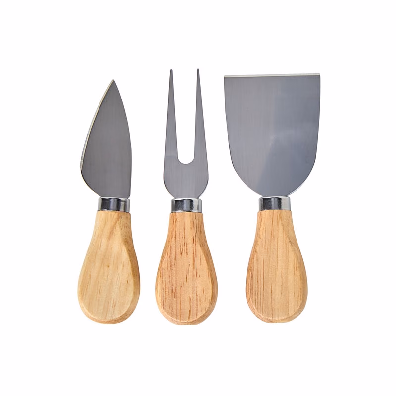 Custom Morrissey 4-Piece Bamboo Cheese Set