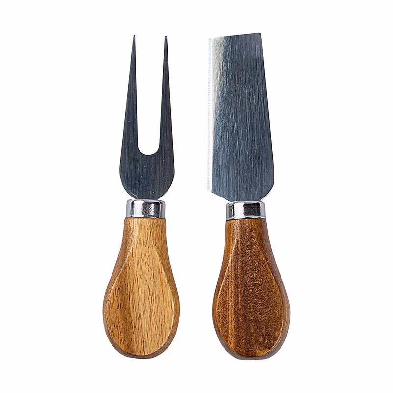 Custom Carson 4-Piece Acacia Wood Cheese Set