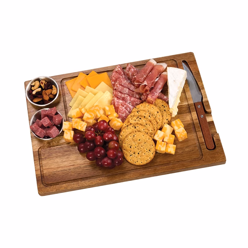 Custom Arthur 4-Piece Acacia Wood Steak Board