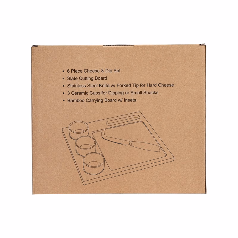 Custom Masia 6-Piece Cheese Set