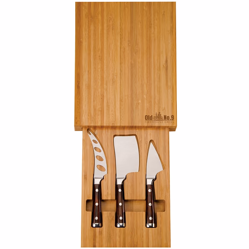 Custom Bambu Bamboo Cheese Set