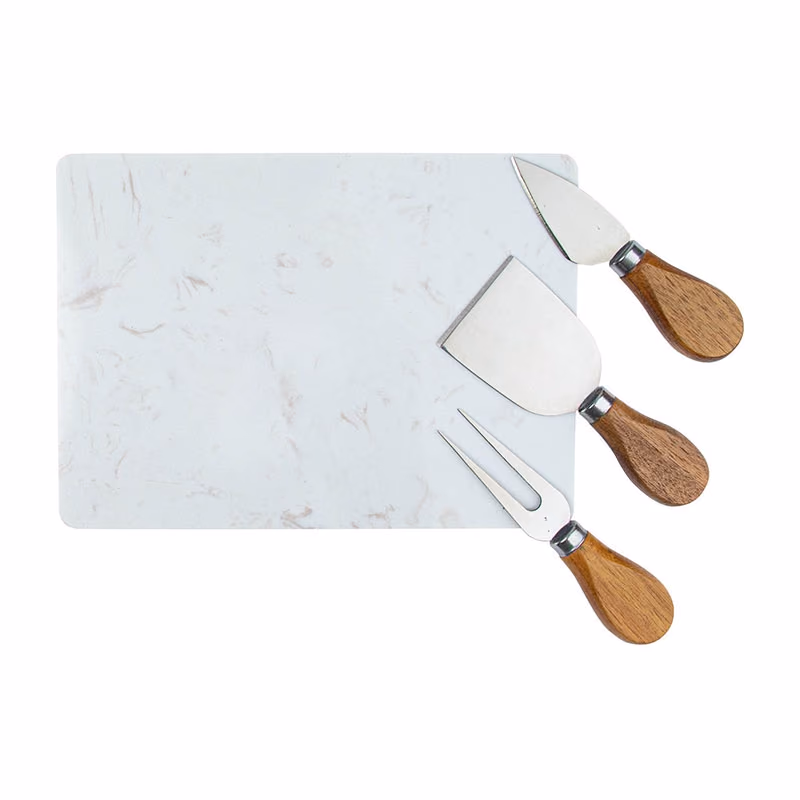 Custom Milton 11-Piece Acacia Wood Cheese Set