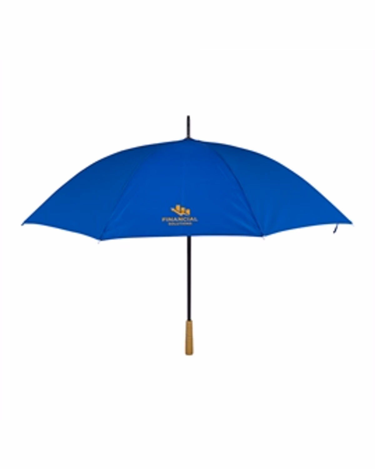 Custom Hartselle 60" Golf Umbrella With Wood Handle - Blue