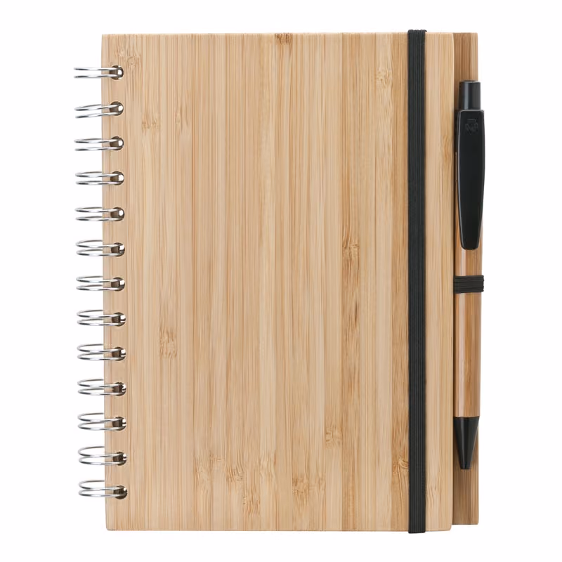 Custom Albany Bamboo Notebook & Pen