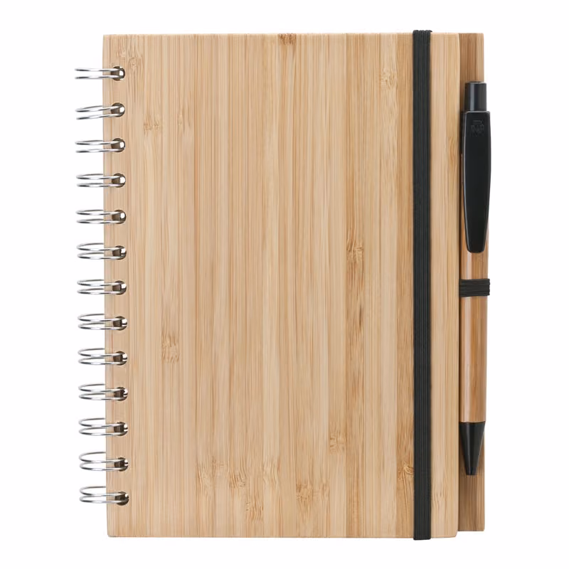 Custom Albany Bamboo Notebook & Pen