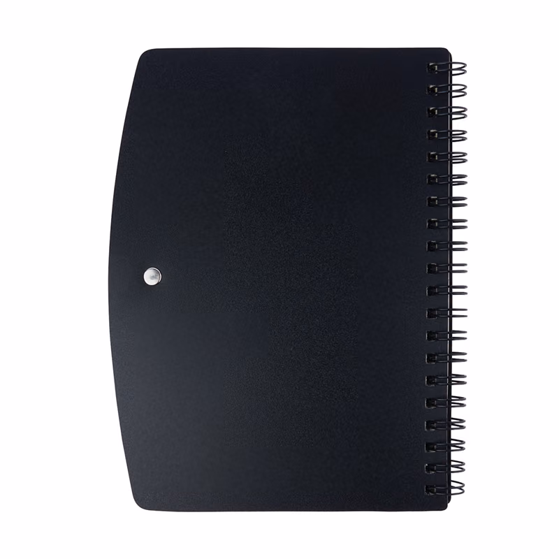 Custom Bates Spiral FSC Notebook With Sticky Notes and Flags