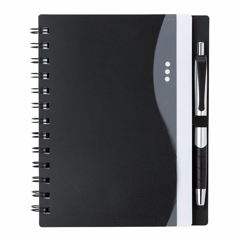 Custom Bellevue Junior Notebook w/Stylus Pen