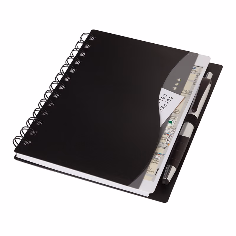 Custom Bellevue Junior Notebook w/Stylus Pen