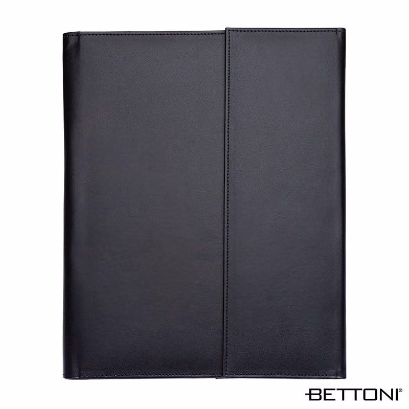 Custom Bettoni Atrani Bonded Leather Letter Size Padfolio