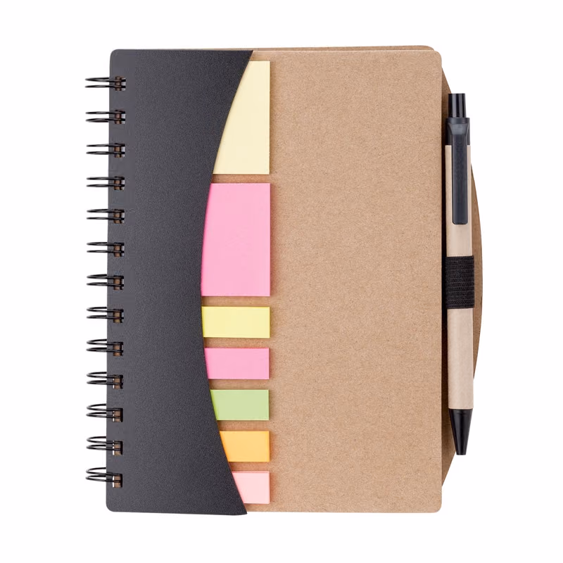 Custom Broome Junior Notebook with Pen, Flags & Sticky Notes