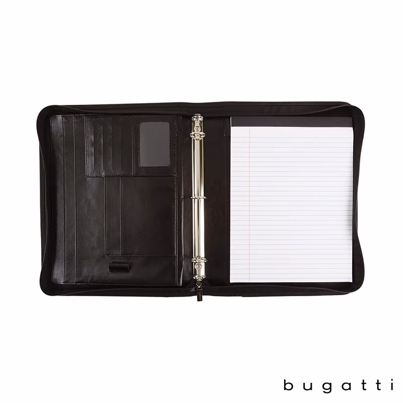 Custom Bugatti 3-Ring Binder Padfolio
