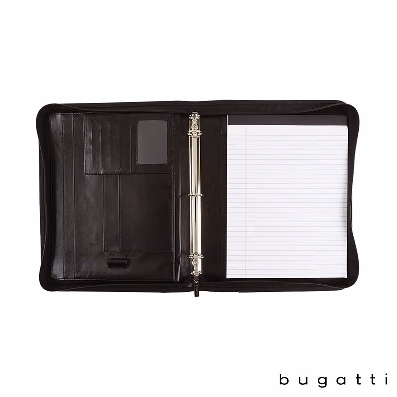 Custom Bugatti 3-Ring Binder Padfolio