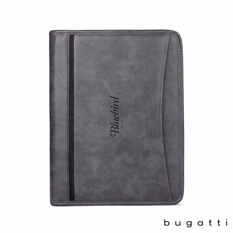 Custom Bugatti Valentino Letter Size Padfolio