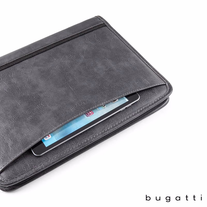 Custom Bugatti Valentino Letter Size Padfolio