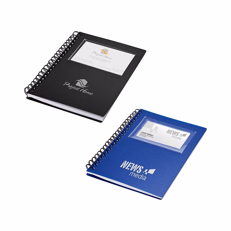 Custom Cambridge Card Holder Notebook