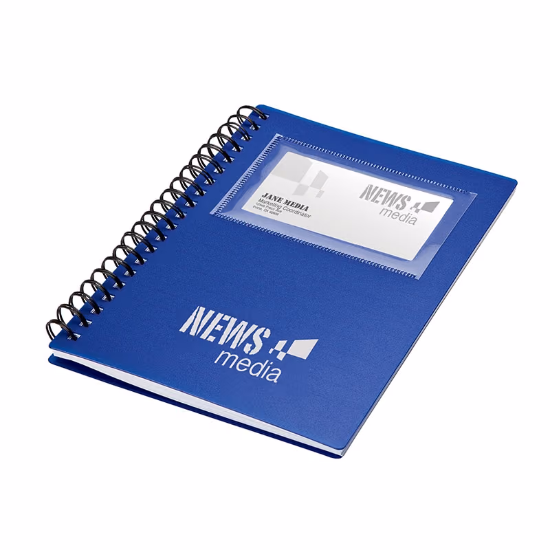 Custom Cambridge Card Holder Notebook