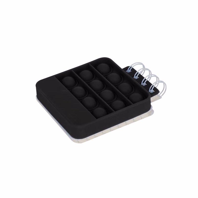 Custom Dimple Silicone Push Pop Notebook