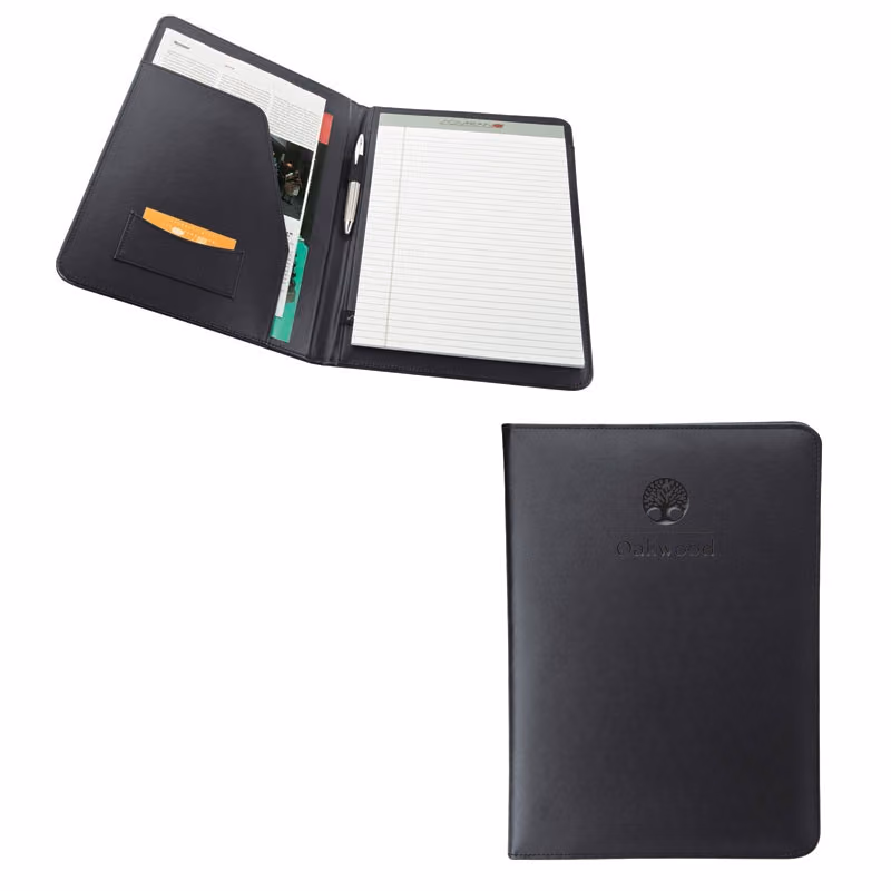 Custom Leder Leather Letter Size Padfolio