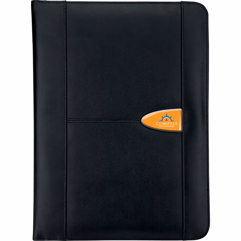 Custom Lepidus I Leather Letter Size Padfolio