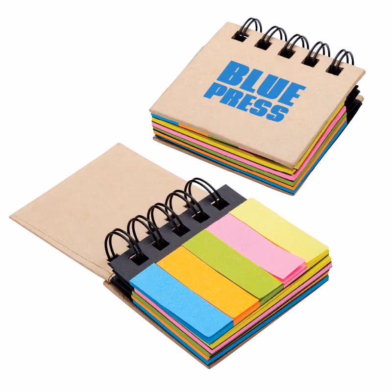Custom Regency Sticky Notes & Flags Notebook