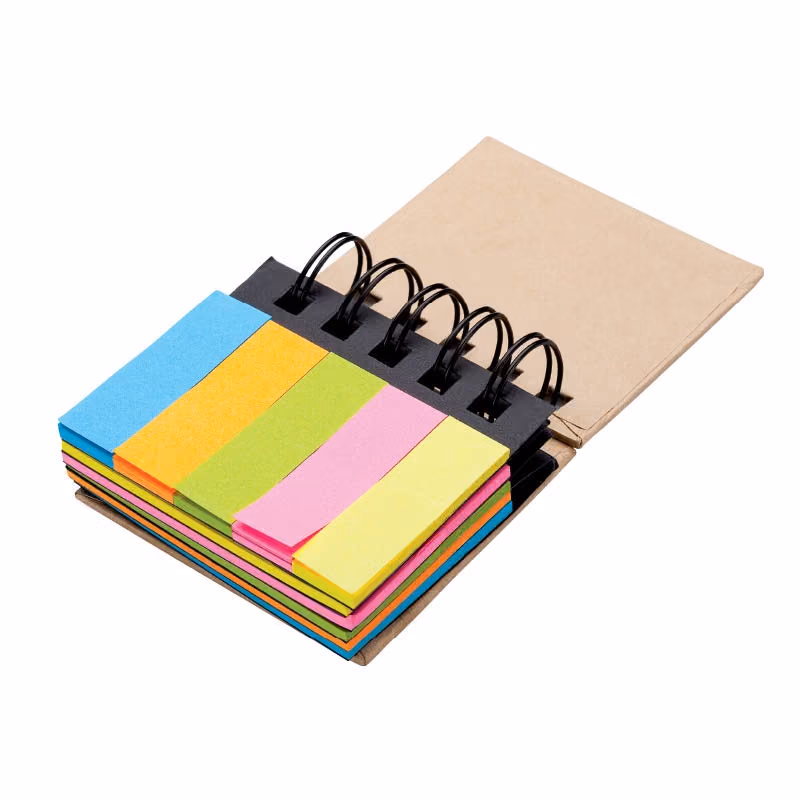Custom Regency Sticky Notes & Flags Notebook