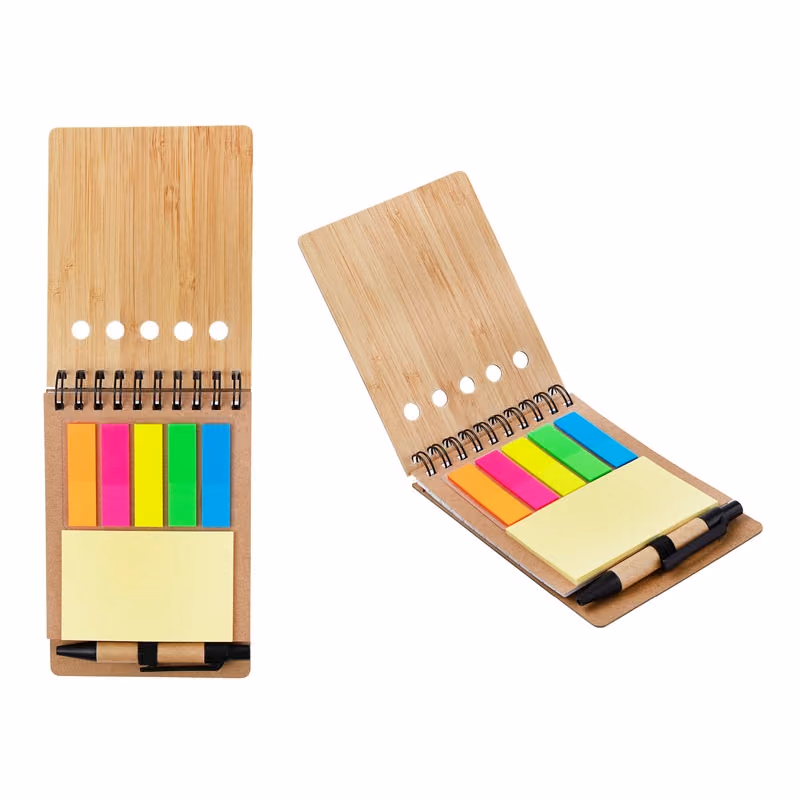 Custom Ridgecrest 3-in-1 Bamboo Jotter w/Pen