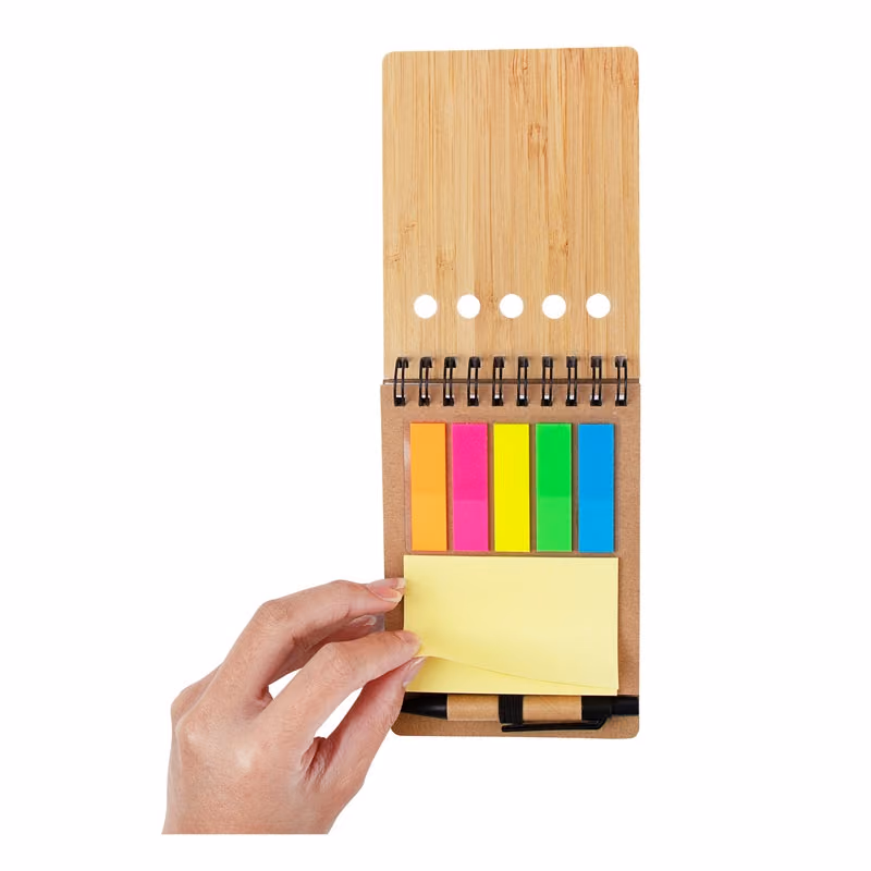 Custom Ridgecrest 3-in-1 Bamboo Jotter w/Pen