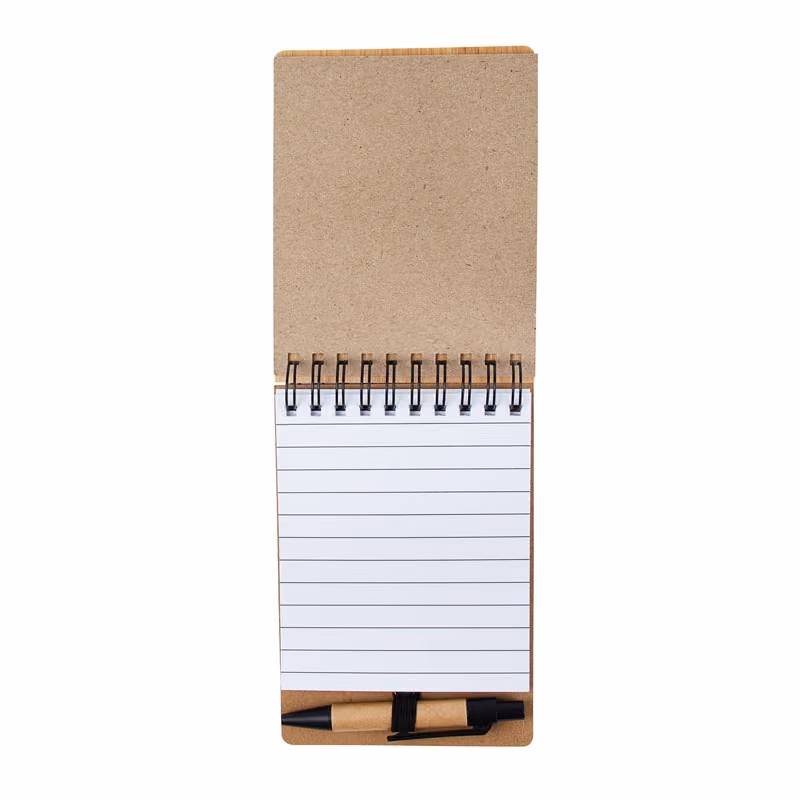Custom Ridgecrest 3-in-1 Bamboo Jotter w/Pen
