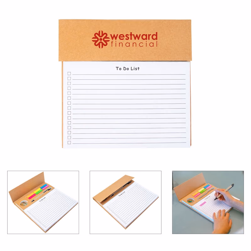 Custom Rogers Desktop Notepad & Organizer